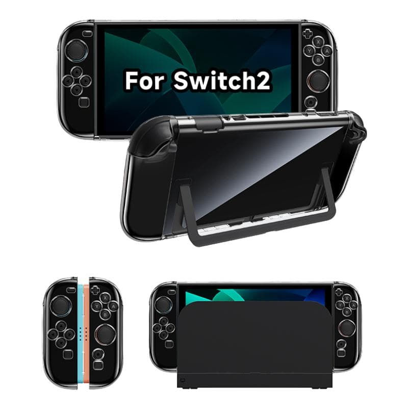Jemdo Switch 2 抗刮擦透明保护壳