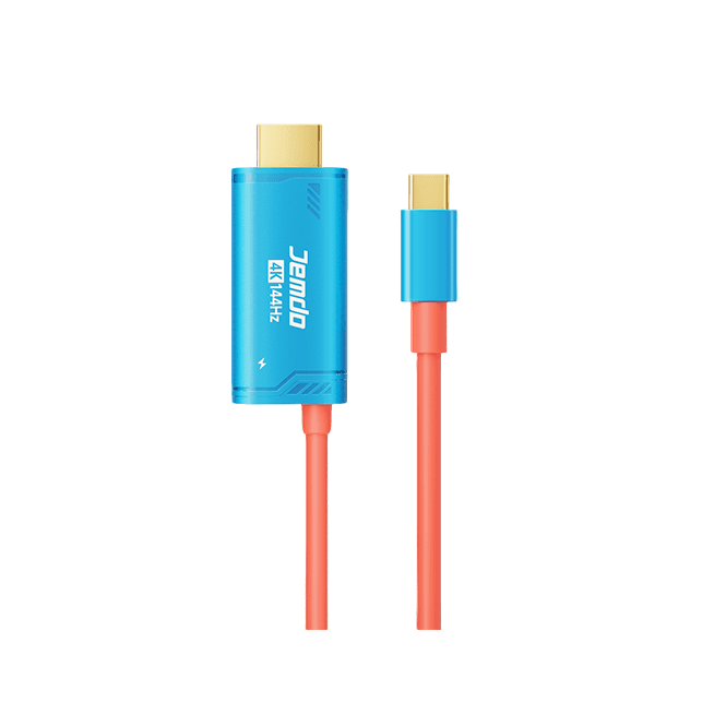 Jemdo 4K USB-C 转 HDMI 线缆(适用于 Switch 2/OLED)